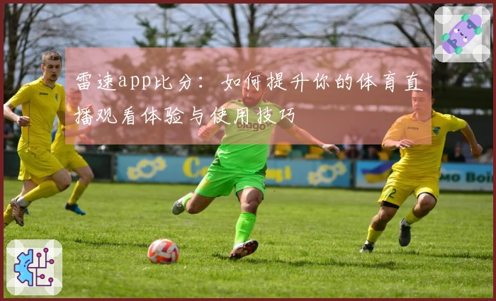 雷速app比分：如何提升你的体育直播观看体验与使用技巧